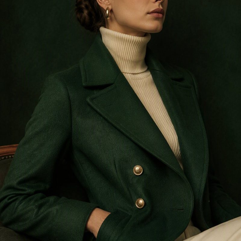 Emerald Tailored Coat
