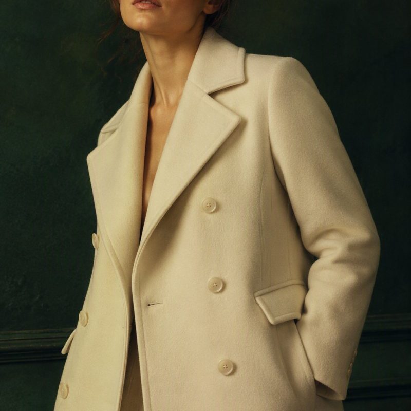 Ivory Wool Coat
